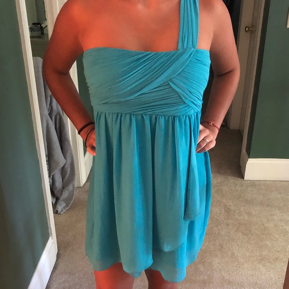 BCBGeneration teal cocktail dress size 10